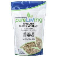 органическая пророщенная гречка, 454 г (16 унций) — Pure Living