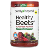 Healthy Beets+ Superfood Powder, Unflavored, 11.25 oz (319 g) — Purely Inspired
