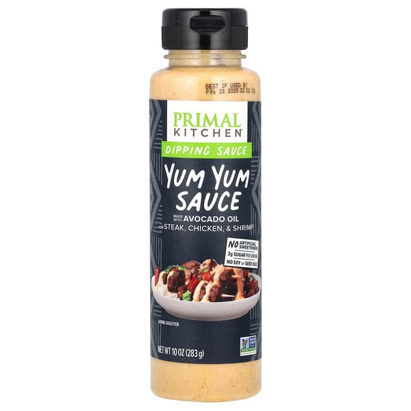 pmk60074_v_17.jpg Dipping Sauce, соус ням-ням, приготовленный с маслом авокадо, 283 г (10 унций) — Primal Kitchen