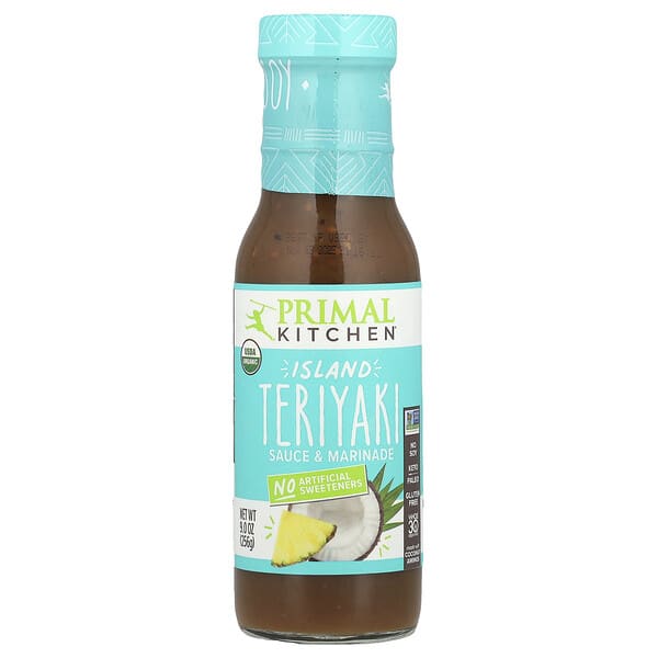 pmk63960_v_24.jpg соус и маринад, «Айлендский терияки», 256 г (9 унций) — Primal Kitchen