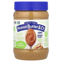 Simply Smooth, арахисовая паста, без добавления сахара, 454 г (16 унций) — Peanut Butter & Co.