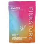 чай PMS, согревающий с корицей, 15 пакетиков, 37,5 г (1,3 унции) — Pink Stork