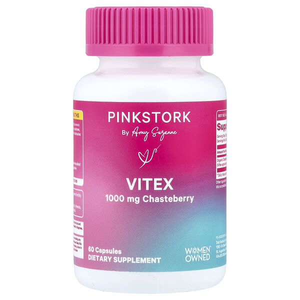 pnk00793_v_8.jpg витекс, 60 капсул (500 мг в 1 капсуле) — Pink Stork