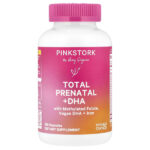 Total Prenatal + DHA, 180 капсул — Pink Stork