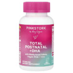 Total Postnatal + ДГК, мята, 60 капсул — Pink Stork