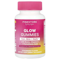 жевательные таблетки для сияния кожи, 60 жевательных таблеток — Pink Stork