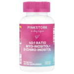 Мио-инозитол + D-хиро-инозитол в соотношении 40: 1, 90 капсул — Pink Stork