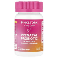 Пренатальный пробиотик с витамином B6, 30 капсул — Pink Stork