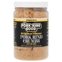 Крошки из свиной шкурки, оригинальные, 340 г (12 унций) — Pork King Good