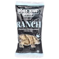 Ароматизированный Chicharrones, Ranch, 49,5 г (1,75 унции) — Pork King Good