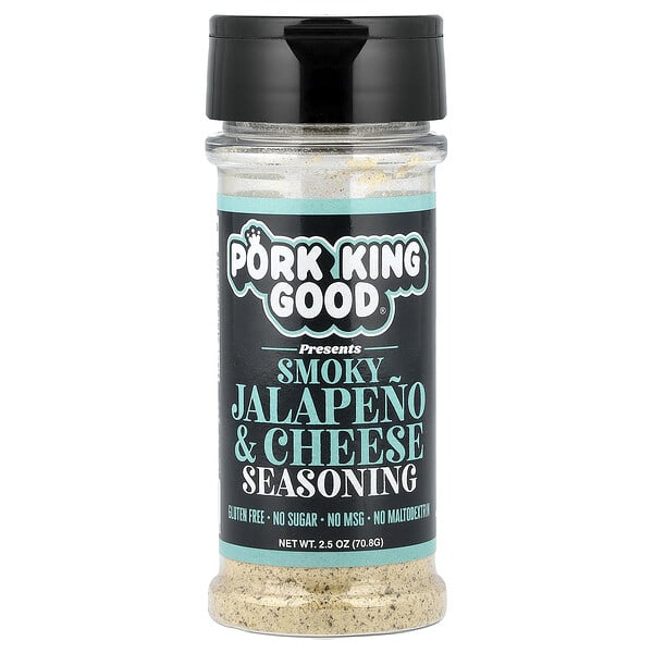 pok53863_v_24.jpg Копченый халапеньо и сырная приправа, 70,8 г (2,5 унции) — Pork King Good