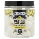 Горшечные капсулы Before-You-Go®, оригинальные цитрусовые, 20 капсул, 230 г (8,1 унции) — Poo-Pourri