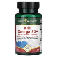 криль омега 50+, 60 мягких таблеток — Purity Products