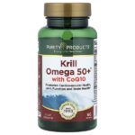 Krill Omega 50+® с коэнзимом Q10, 60 мягких таблеток — Purity Products