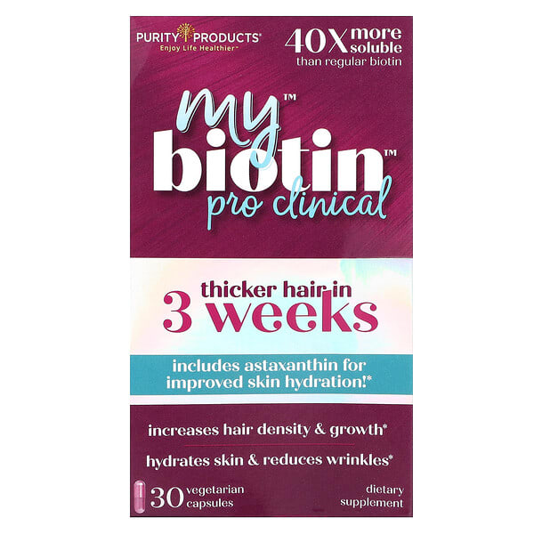 pps50991_v_12.jpg MyBiotin, ProClinical, 30 вегетарианских капсул — Purity Products