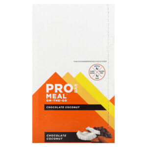 Meal On the Go Bar, батончик с шоколадом и кокосом, 12 батончиков по 85 г (3 унции) — ProBar