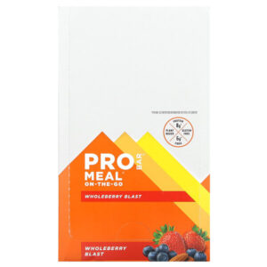 Meal On the Go Bar, батончик со вкусом цельной ягоды, 12 батончиков по 85 г (3 унции) — ProBar