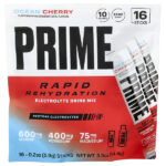 Rapid ReHydration, смесь для приготовления электролитического напитка, со вкусом вишни, 16 стик-пакетов по 5,9 г (0,2 унции) — Prime Hydration