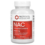 NAC, 1000 мг, 120 таблеток — Protocol for Life Balance