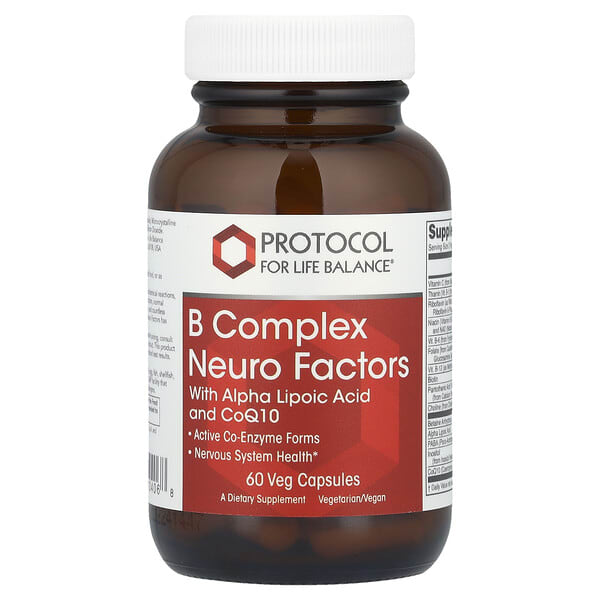 prt10406_v_34.jpg B Complex Neuro Factors, 60 растительных капсул — Protocol for Life Balance