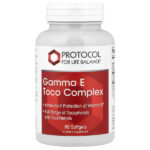 Gamma E Toco Complex, 90 мягких таблеток — Protocol for Life Balance