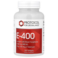 E-400, 120 капсул — Protocol for Life Balance