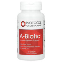 A-Biotic, поддержка иммунной системы, 60 мягких таблеток — Protocol for Life Balance