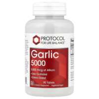 Garlic 5000, чеснок, 5000 мкг, 90 таблеток — Protocol for Life Balance