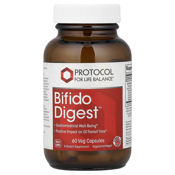 prt12919_v_32.jpg Bifido Digest™, 60 растительных капсул — Protocol for Life Balance