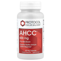 AHCC® Plus Beta-Glucan, 60 растительных капсул — Protocol for Life Balance