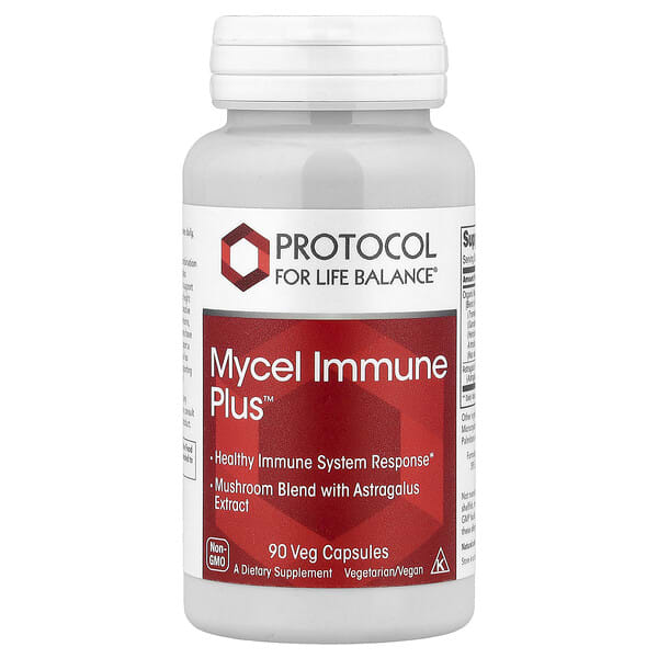 prt13055_v_24.jpg Mycel Immune Plus™, 90 растительных капсул — Protocol for Life Balance
