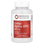 Ortho Alpha GPC, 300 мг, 60 растительных капсул — Protocol for Life Balance