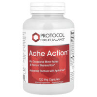 Ache Action™, 120 растительных капсул — Protocol for Life Balance