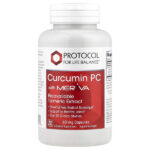 Curcumin PC With Meriva®, 60 растительных капсул (500 мг в 1 капсуле) — Protocol for Life Balance