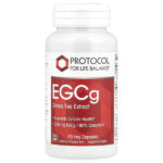 EGCg, экстракт зеленого чая, 90 растительных капсул — Protocol for Life Balance