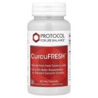 CurcuFRESH™, 60 растительных капсул — Protocol for Life Balance