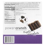 Power Crunch®, протеиновый батончик, 12 батончиков по 40 г — BNRG — изображение 20