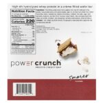 Power Crunch®, протеиновый батончик, 12 батончиков по 40 г — BNRG — изображение 6