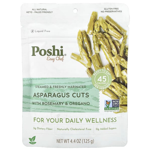 psi00710_v_2.jpg Easy Chef, разрезанная спаржа с розмарином и орегано, 125 г (4,4 унции) — Poshi
