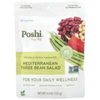 Easy Chef, средиземноморский салат из трёх видов фасоли, 125 г (4,4 унции) — Poshi