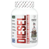 Diet, новозеландский сывороточный изолят, тройной шоколад, 908 г (2 фунта) — PERFECT Sports
