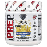 iPrep, Advanced Pre-Workout, апельсиновые мармеладки, 300 г (10,6 унции) — PERFECT Sports