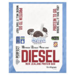 Diesel, протеиновый батончик из Новой Зеландии, печенье с кремом, 12 батончиков, по 50 г — PERFECT Sports