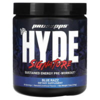 Mr. Hyde, фирменный предтренировочный комплекс для поддержания уровня энергии, со вкусом голубой малины, 216 г (7,6 унции) — ProSupps
