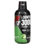 L-карнитин 3000, Liquid Shot, зеленое яблоко, 473 мл (16 жидк. унций) — ProSupps