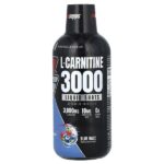 L-карнитин 3000, Liquid Shot, голубая малина, 473 мл (16 жидк. унций) — ProSupps