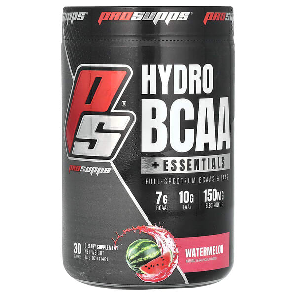 pss81109_v_24.jpg Hydro BCAA + Essentials, арбуз, 414 г (14,6 унции) — ProSupps