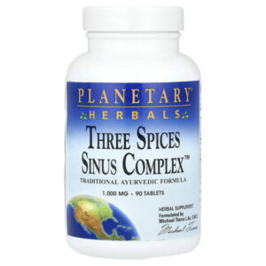 Three Spices Sinus Complex™, 90 таблеток — Planetary Herbals