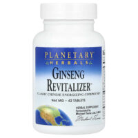 Ginseng Revitalizer™, 42 таблетки — Planetary Herbals