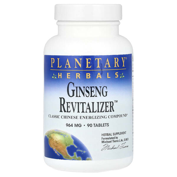 ptf10026_v_8.jpg Ginseng Revitalizer™, 90 таблеток — Planetary Herbals